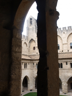 Palast der Päpste in Avignon