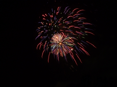 Biwak Feuerwerk