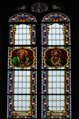 Kirchenfenster mit Aposteln 1
