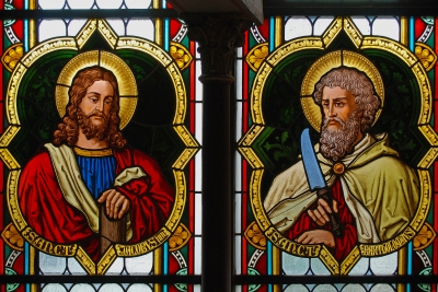 Kirchenfenster mit Aposteln 3