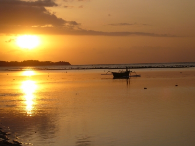 Sonnenuntergang auf Lombok
