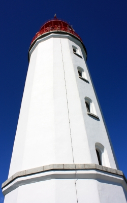 Der Leuchtturm von Hiddensee - Dornbusch