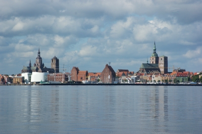 Hansestadt Stralsund am Morgen