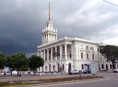 Gebäude des "Matrosenclubs" in Sewastopol