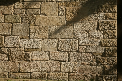 Altes Mauerwerk als Hintergrund