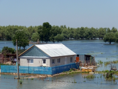 Hochwasser im Donaudelta