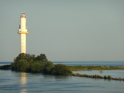 Leuchtturm an der Donaumündung ins Schwarze Meer