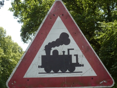 Eisenbahnschild