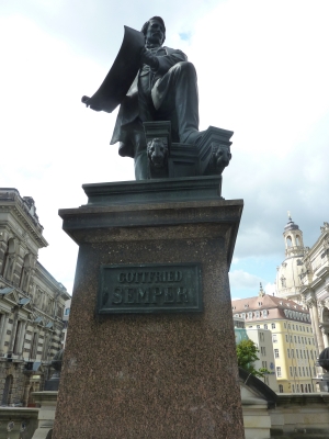 Gottfried Semper Statue