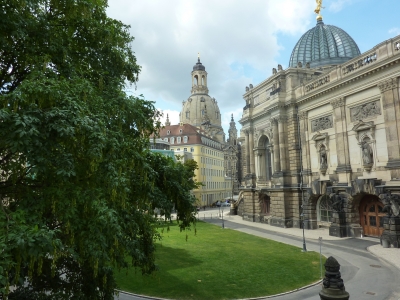 Blick auf Frauenkirche