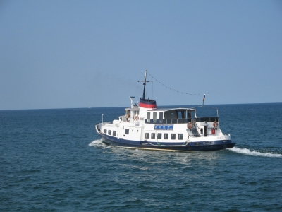 Fähre vor Binz Ostsee