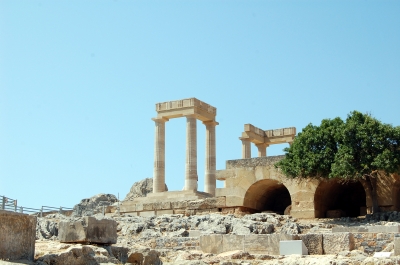 Akropolis bei Lindos auf Rhodos