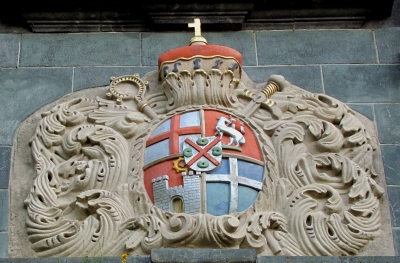 Genovevaburg zu Mayen, Wappen (RLP)