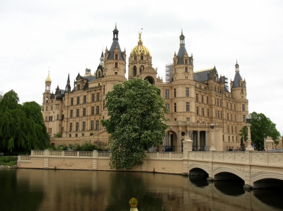 Schwerin Schloss Straßenseite