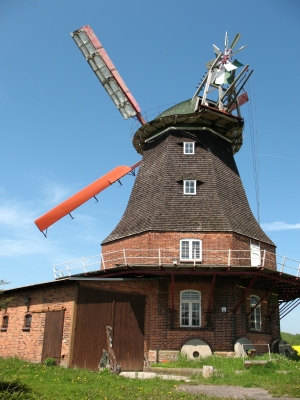 Neubukow Windmühle von hinten