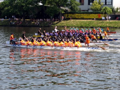 Drachenbootrennen in Lübeck