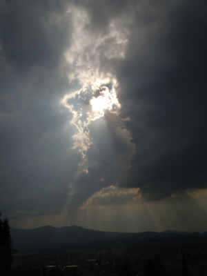 kurz vor dem Gewitter