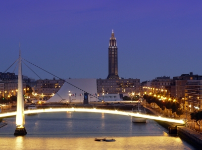 Le Havre -am Abend