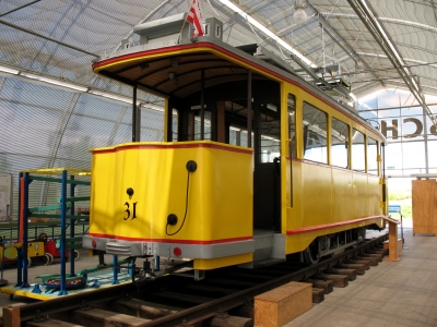 Wismar Technisches Landesmusem alte Straßenbahn