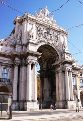 Triumphbogen in Lissabon