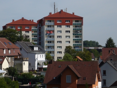 Hochhäuser im Sauerland