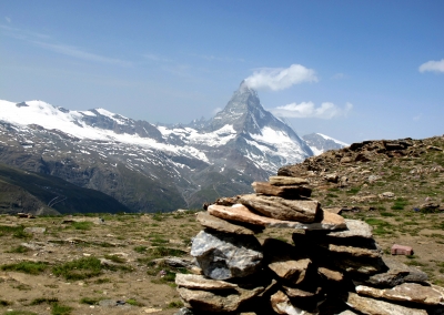 Hoch über Zermatt - auf dem Unterrothorn
