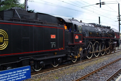 Dampflok der Italienischen Staatsbahnen