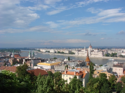 Blick auf Budapest