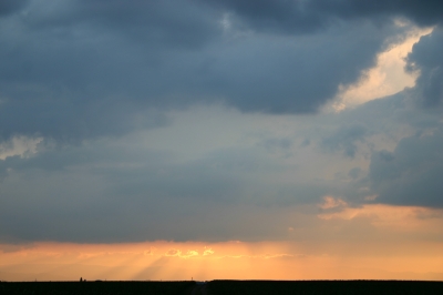 wunderschöner sonnenuntergang