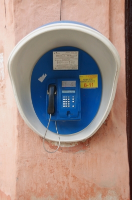 Öffentliches Telefon in Belarus