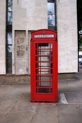Original englische Telefonzelle