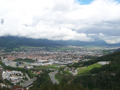 Blick über Innsbruck