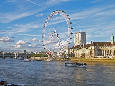 Riesenrad Golden Eye in London