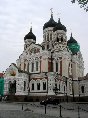 Tallinn/Estland: Alexander-Newski-Kathedrale