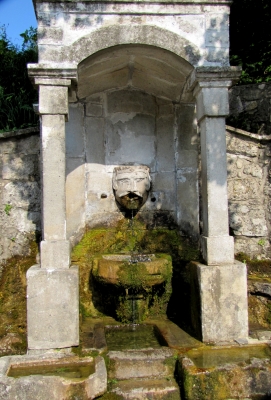 Historischer Brunnen in Istrien