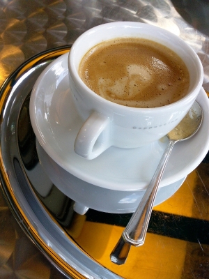 Goldener Kaffee