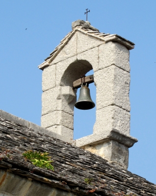 Glockenturm in Hum (Istrien)