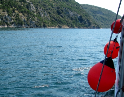 Bootsfahrt auf dem Limski-Kanal (Istrien)