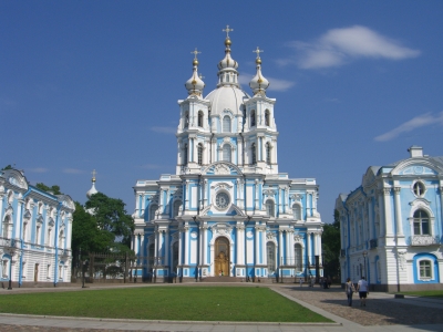 eine Kirche in Sankt Petersburg