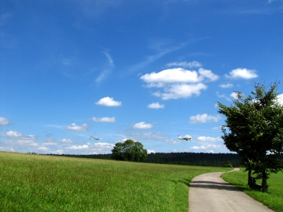 Am Segelflugplatz