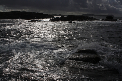 Sturm an der irischen See