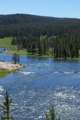 Der wilde Yellowstone River