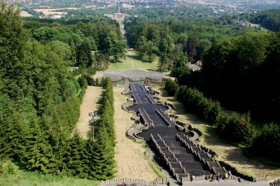 Blick auf den barocken Bergpark Wilhelmshöhe zu Kassel #5