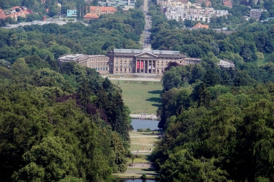 Blick auf den barocken Bergpark Wilhelmshöhe zu Kassel #4