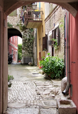 Istrische Altstadt-Romantik