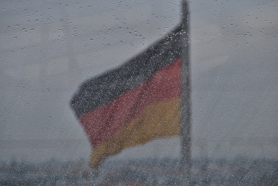 Deutschland im Regen