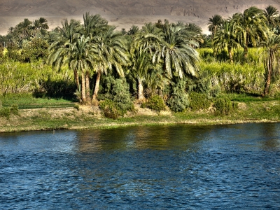 Landschaften am Nil-HDR