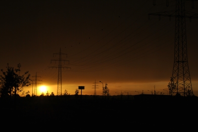 Sonnenuntergang Krefeld