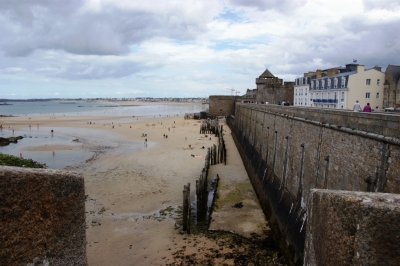 Festungsanlage am Strand