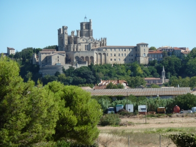Bézier mit Kathedrale, Frankreich